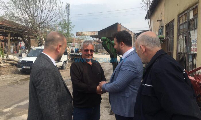 Yakup Taş’tan Esnaf Ziyareti