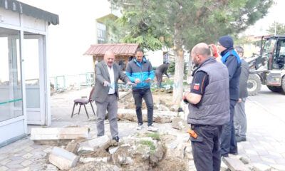 Ortaköy’de Park Yenileme Çalışması