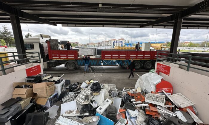 3,5 Ton Elektronik Atığı Ekonomiye Kazandırdı