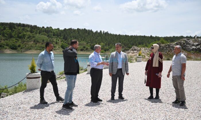 Baraj Çevresi Yaza Hazırlanıyor