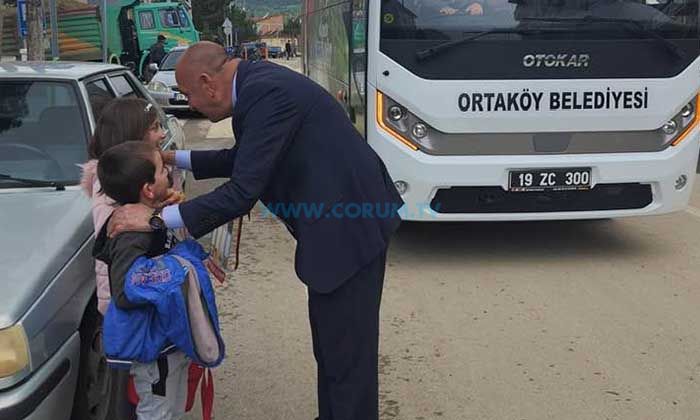 Başkan Amcalarına Servis Teşekkürü