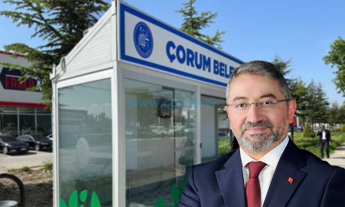 Klimalı Duraklar Artık Çorum’da Üretiliyor