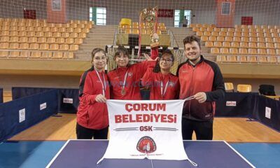 Çorum Kadın Masa Tenisi Takımı Süper Lig’de