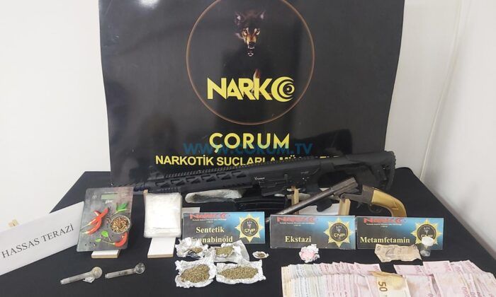 Çorum Polisinden Uyuşturucu Operasyonu