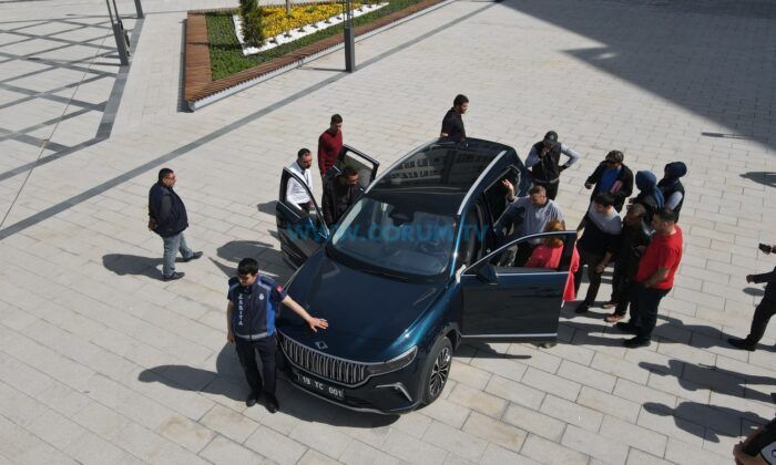 Çorum’un İlk Togg’u Geldi