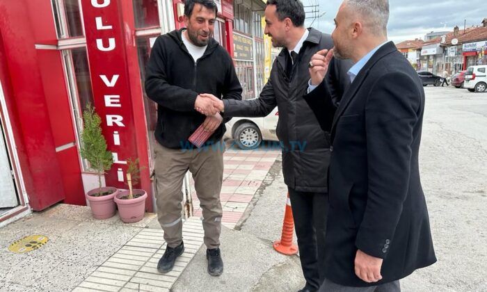 Ferhat Yeğen Aşağı Sanayi’de Esnafı Dinledi