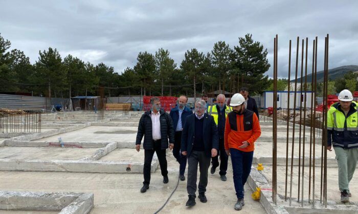 Hayvan Hastanesi İnşaatı Hızla İlerliyor