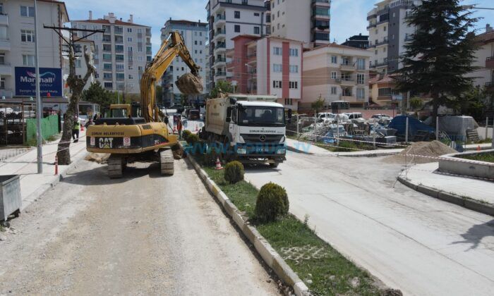 Hüyük Caddesi Yenileniyor