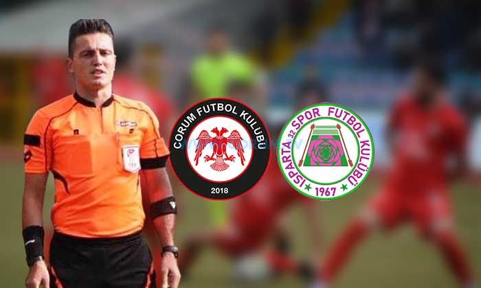 Isparta Maçının Hakemi Trabzon’dan
