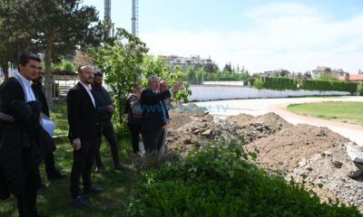 Millet Bahçesi’nde Hummalı Çalışma