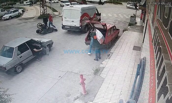 Motosiklet ve Bisiklet Sürücüsü Ölümden Döndü