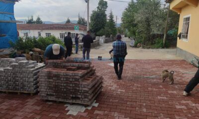 Ortaköy’de Kilit Parke Taşları Yenileniyor