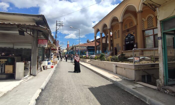 Tarihi Sokak Asfaltlandı