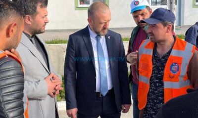 Yakup Taş, Belediye Birimlerini Ziyaret Etti