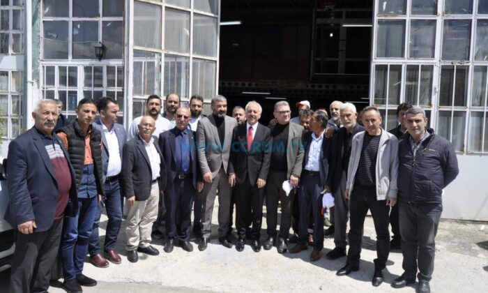 Zeki Gül Mobilyacı Esnafıyla Bir Araya Geldi