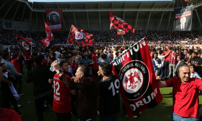 Çorum FK’den Kutlama