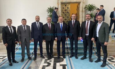 Ahlatcı, Çavuşoğlu ile Bir Araya Geldi