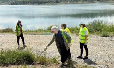 Çevre Haftası’nda Barajda Mıntıka Temizliği Yaptılar
