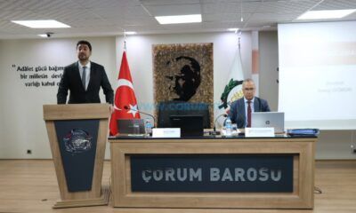 Çorum Barosu’nda CMK Uygulamaları Anlatıldı