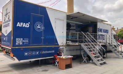 Deprem Simülasyon Tırı Meydanda