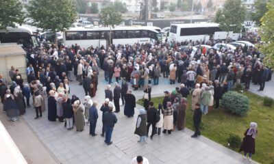 Diyanet Hac Kafilesi Dualarla Uğurlandı