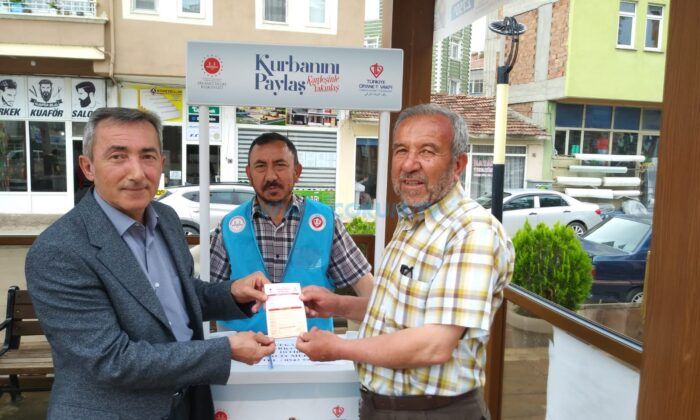 Osmancık’ta TDV, Kurban Bağışı Alıyor