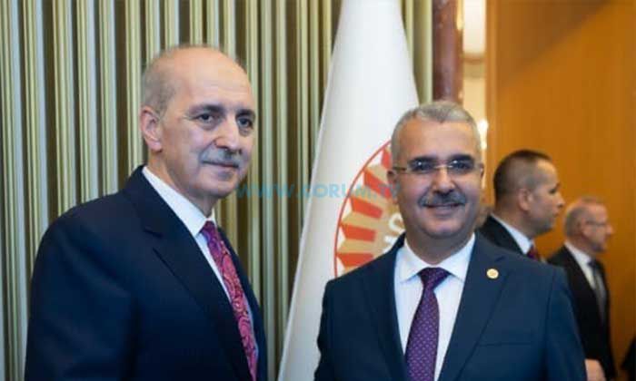 Yusuf Ahlatcı, Numan Kurtulmuş’u Kutladı