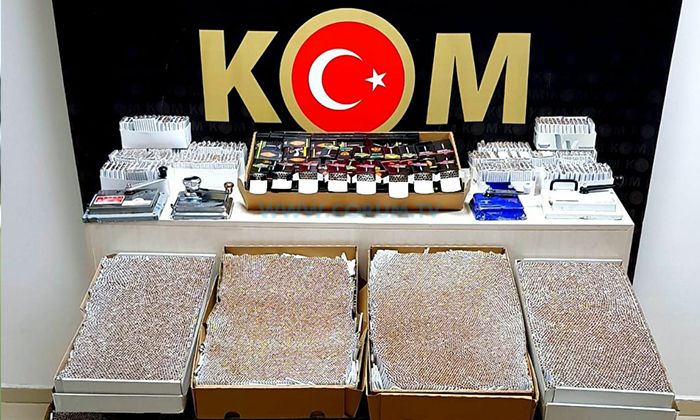 49 Bin Kaçak Sigara Ele Geçirildi