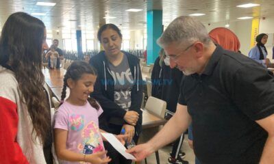 Aşgın, Depremzedeler ile Bayramlaştı