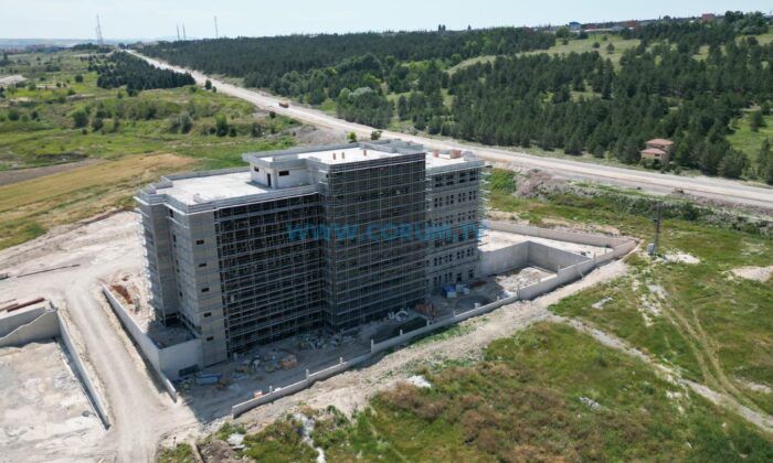 Diş Hastanesi’nin Kaba İnşaatı Tamamlanıyor