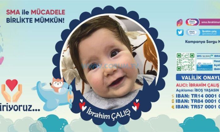 SMA Hastası Minik İbrahim Tedavisi için Destek Bekliyor