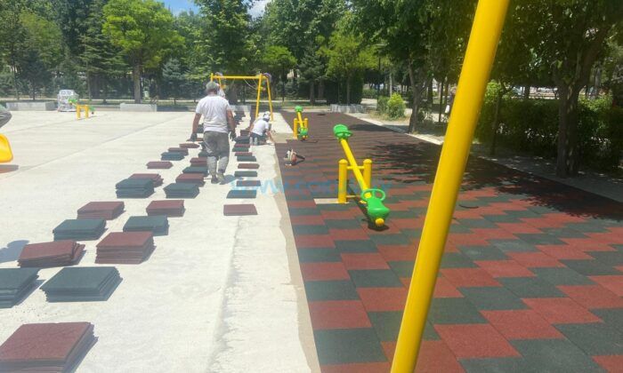 Sungurlu’da Parklar Yenilendi