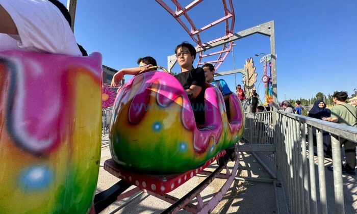 Kuran Kursu Öğrencileri Lunaparkta Eğlendi