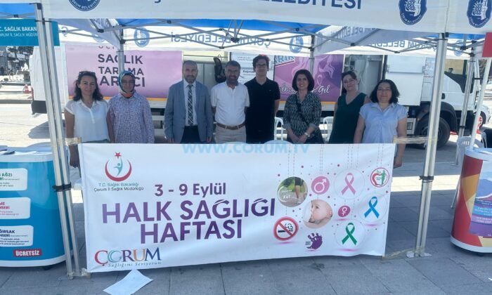 Sağlık Müdürlüğünden ‘Sağlıklı Yaşam’ Standı