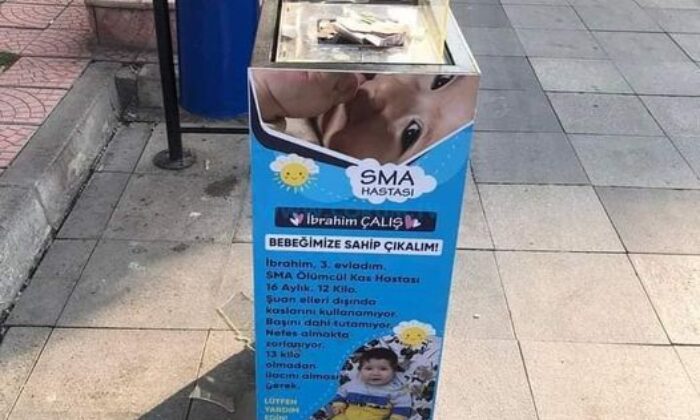 SMA Hastası İçin Kurulan Standı Çalmaya Çalıştı