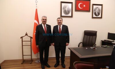 Çorum Milletvekili, Sağlık Bakanı ile Görüştü