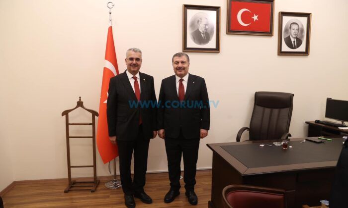 Çorum Milletvekili, Sağlık Bakanı ile Görüştü