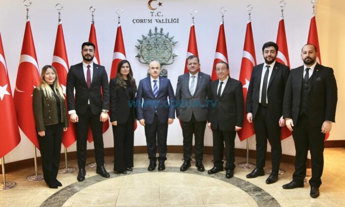 TSO Yöneticileri Vali Dağlı ile Görüştü