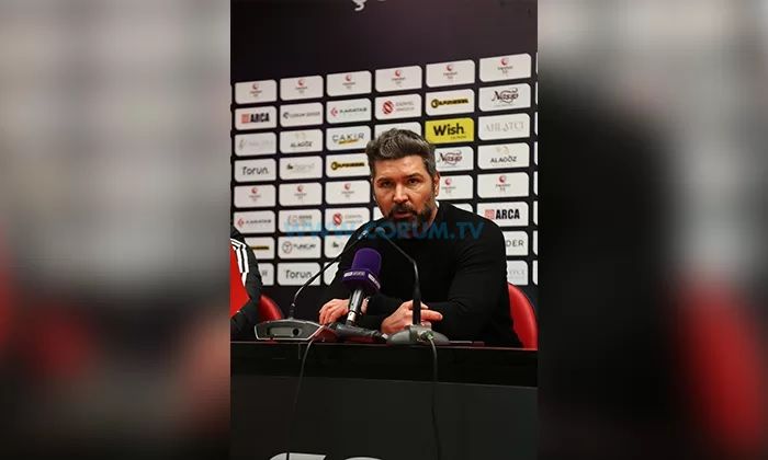 Erzurumspor FK Hocası Hakan Kutlu: Haklı Bir Galibiyet Aldılar