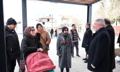 Osmancık Caddesini inceledi