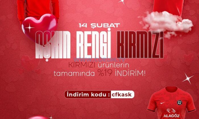 ‘Aşkın Rengi Kırmızı’ Kampanyası