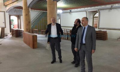 Ulu Cami’de Son Hazırlıklar
