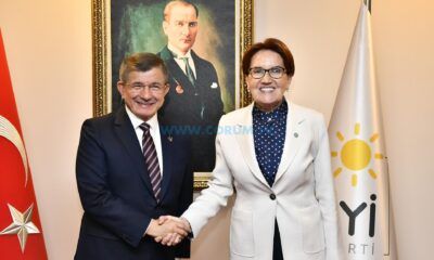 Akşener ve Davutoğlu Bugün Çorum’a Geliyor