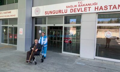 48 Hasta Sandığa İl Sağlık Müdürlüğü Yardımı ile Gitti