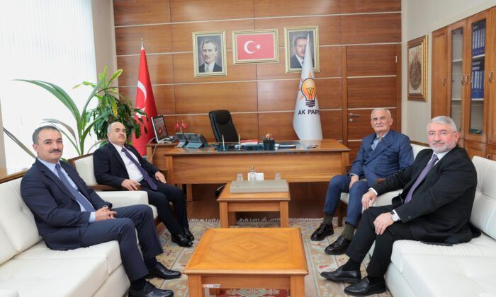Dağlı, Aşgın ve Öztürk’ten AK Parti Genel Merkezine Ziyaret