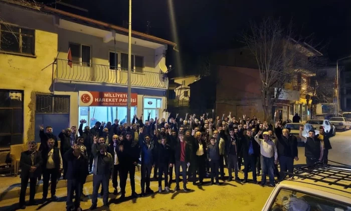 MHP’lilerden Uğurludağ Protestosu