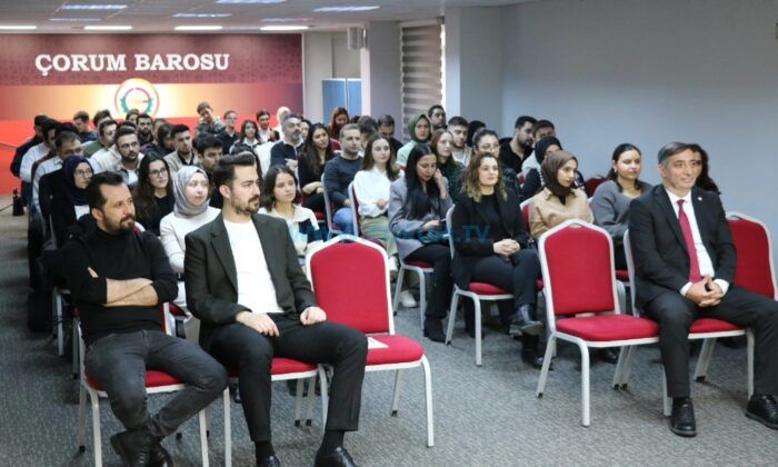 Çorum Barosundan Yeni Bir Eğitim Semineri