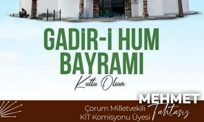 Gadir-i Hum Bayramını Kutladı