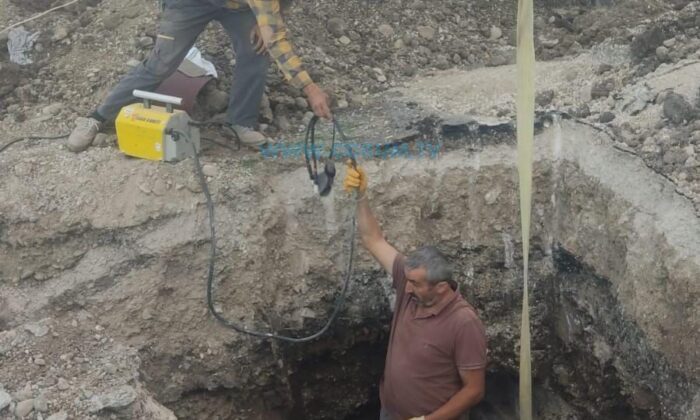 Bayat’ta Yağmur, İçme Suyu Hattına Hasar Verdi