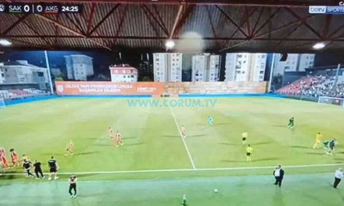 Telefondan Yayınlanan 1. Lig Maçı Gündem Oldu